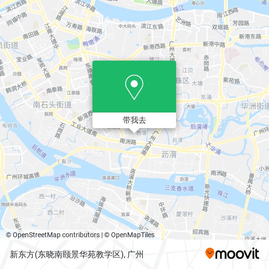 新东方(东晓南颐景华苑教学区)地图