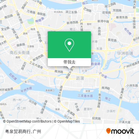 粤泉贸易商行地图