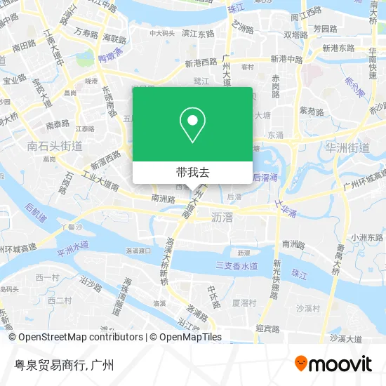 粤泉贸易商行地图