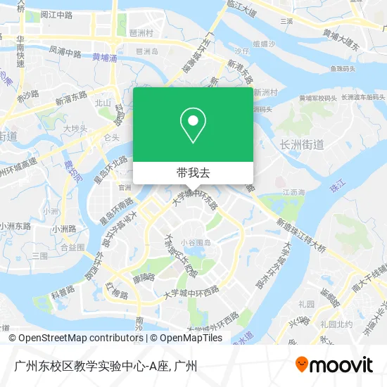广州东校区教学实验中心-A座地图