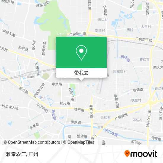 雅泰农庄地图