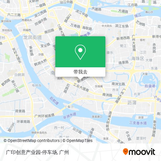 广印创意产业园-停车场地图