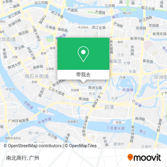 南北商行地图