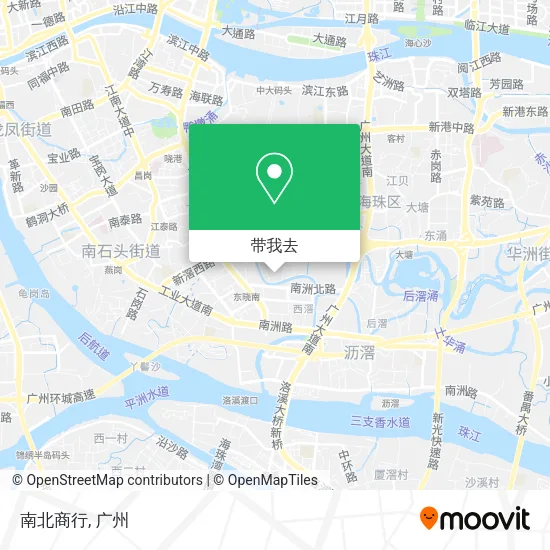 南北商行地图