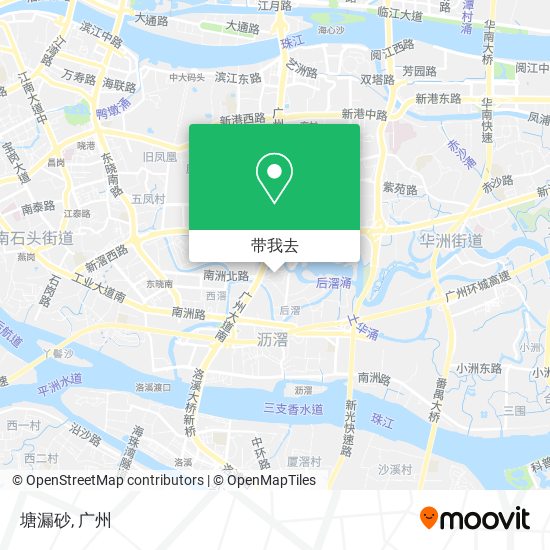 塘漏砂地图
