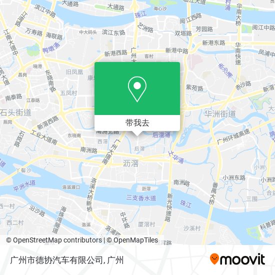 广州市德协汽车有限公司地图