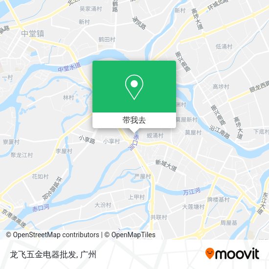 龙飞五金电器批发地图