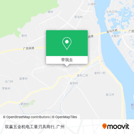 双赢五金机电工量刃具商行地图