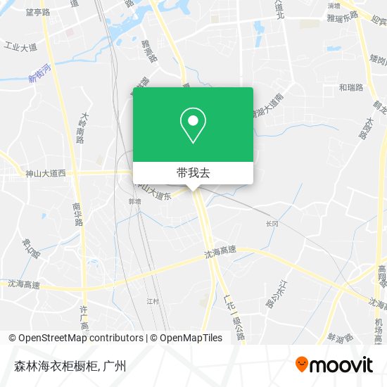 森林海衣柜橱柜地图
