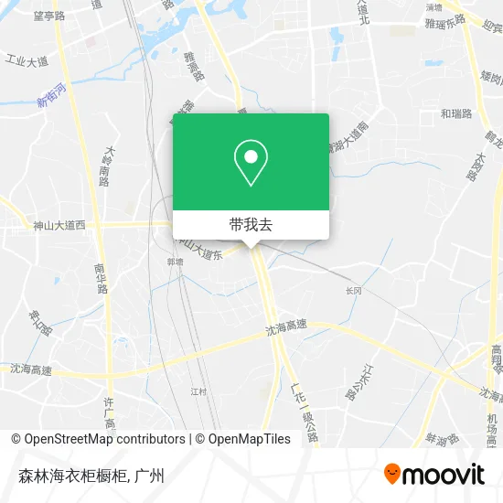 森林海衣柜橱柜地图