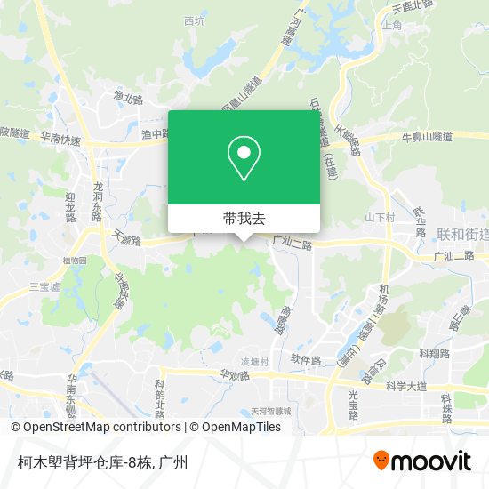 柯木塱背坪仓库-8栋地图