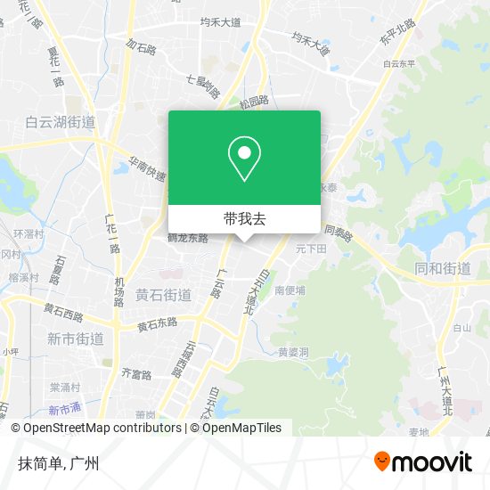 抹简单地图