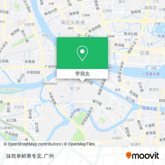 抹简单鲜果专卖地图