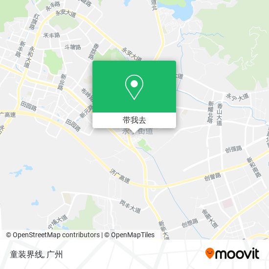 童装界线地图
