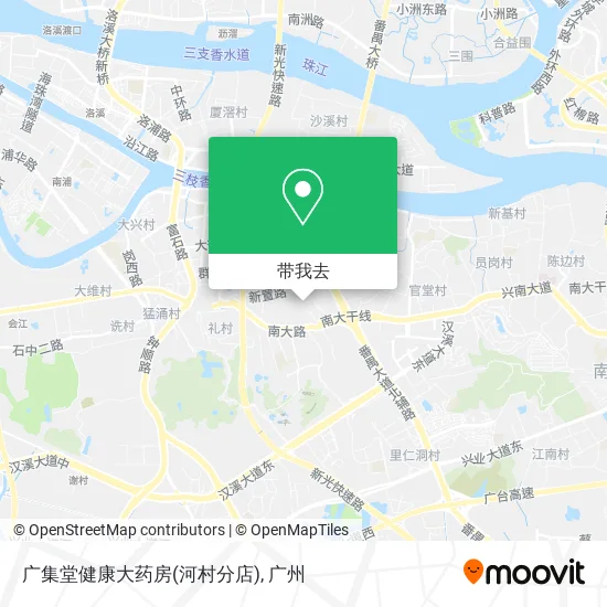 广集堂健康大药房(河村分店)地图