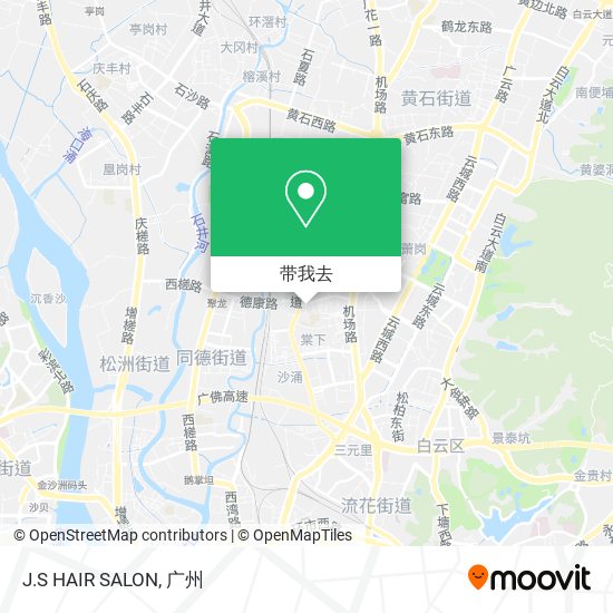 J.S HAIR SALON地图