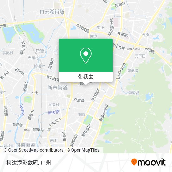 柯达添彩数码地图
