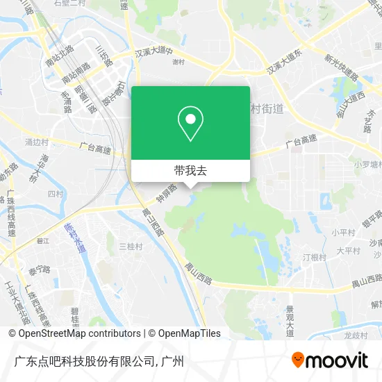 广东点吧科技股份有限公司地图
