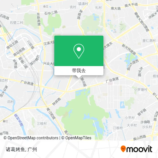 诸葛烤鱼地图