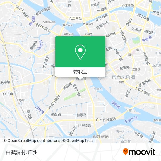 白鹤洞村地图