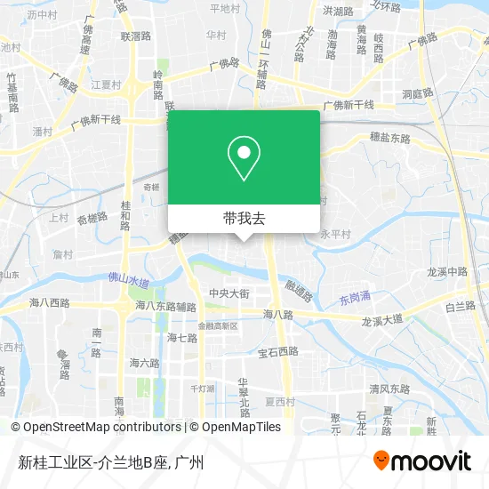 新桂工业区-介兰地B座地图