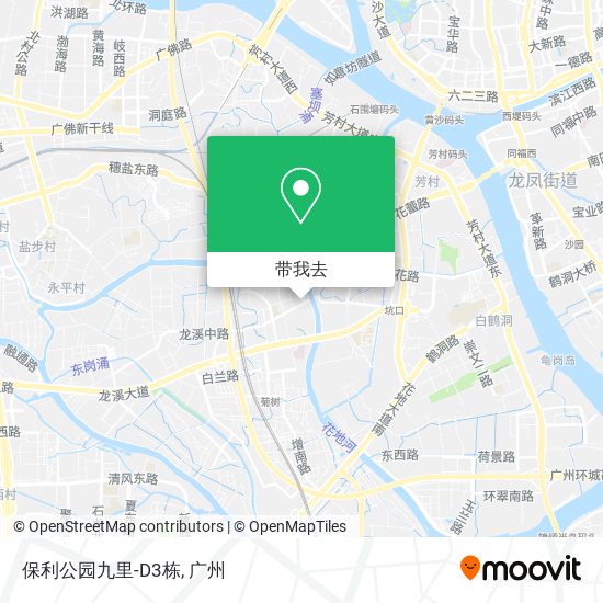 保利公园九里-D3栋地图