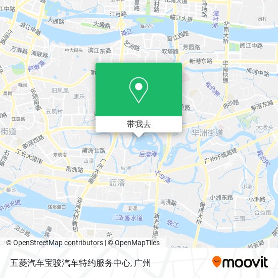 五菱汽车宝骏汽车特约服务中心地图