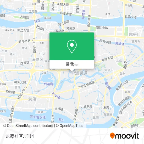 龙潭社区地图