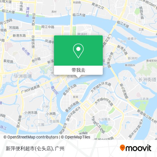 新萍便利超市(仑头店)地图