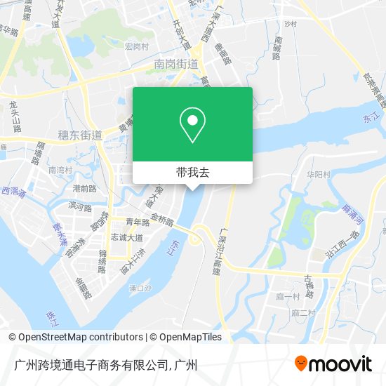 广州跨境通电子商务有限公司地图