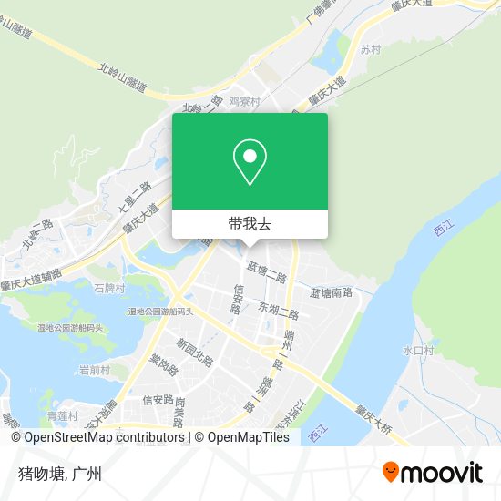 猪吻塘地图