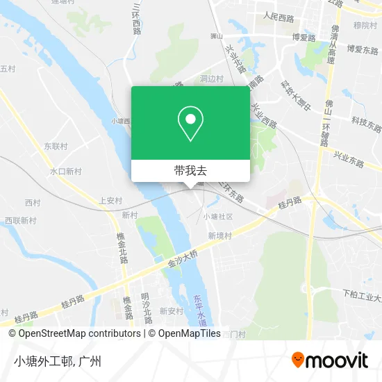 小塘外工邨地图