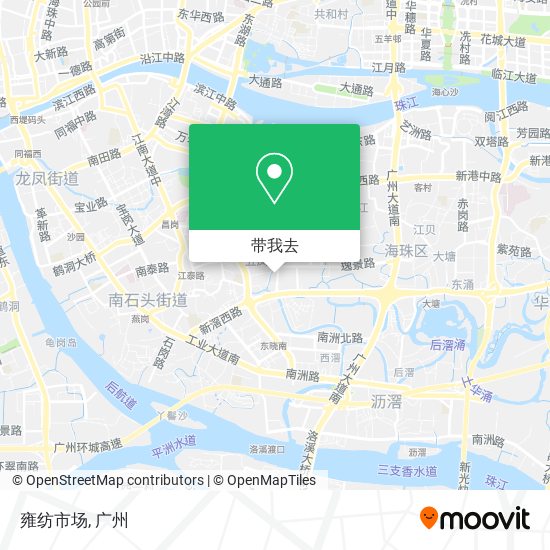 雍纺市场地图