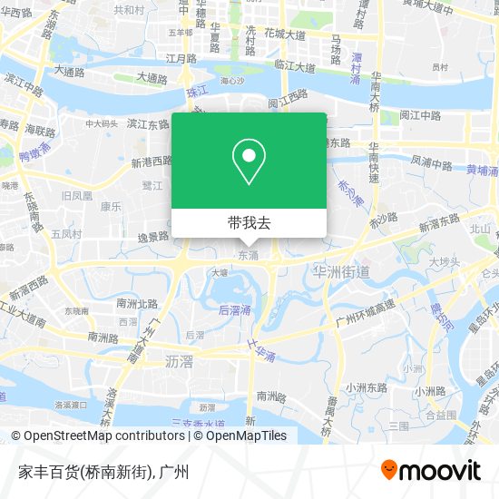 家丰百货(桥南新街)地图