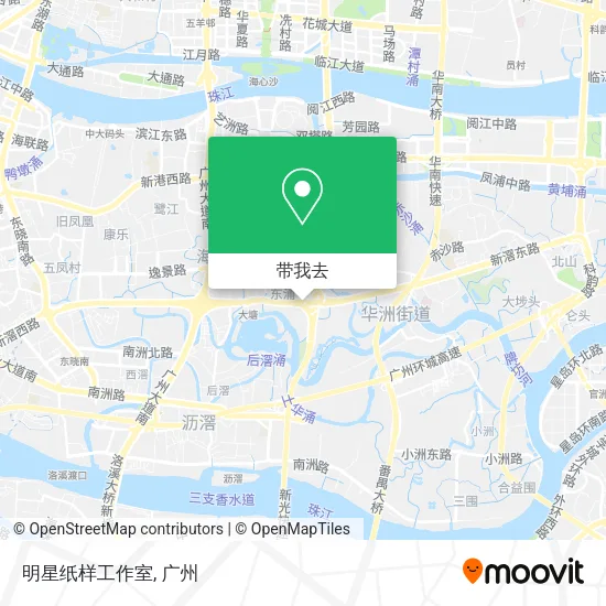 明星纸样工作室地图