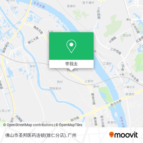 佛山市圣邦医药连锁(致仁分店)地图