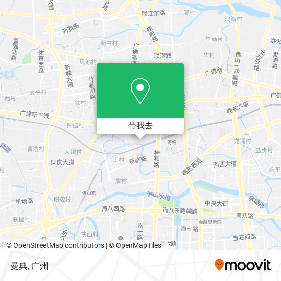 曼典地图