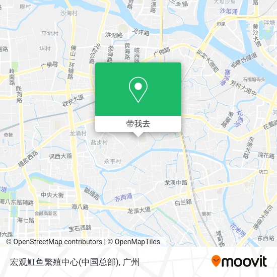 宏观魟鱼繁殖中心(中国总部)地图