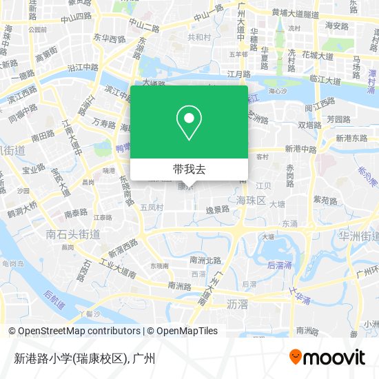 新港路小学(瑞康校区)地图