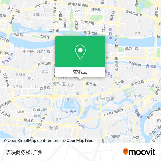 碧映商务楼地图