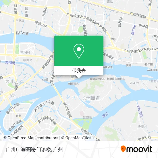 广州广渔医院-门诊楼地图