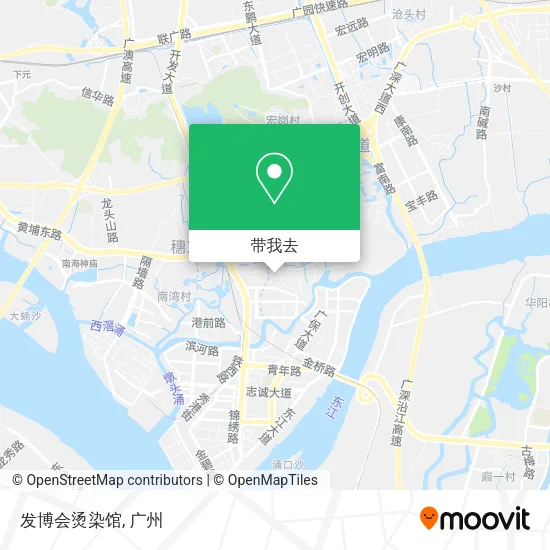 发博会烫染馆地图