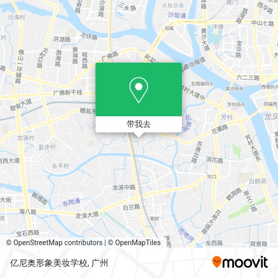 亿尼奥形象美妆学校地图