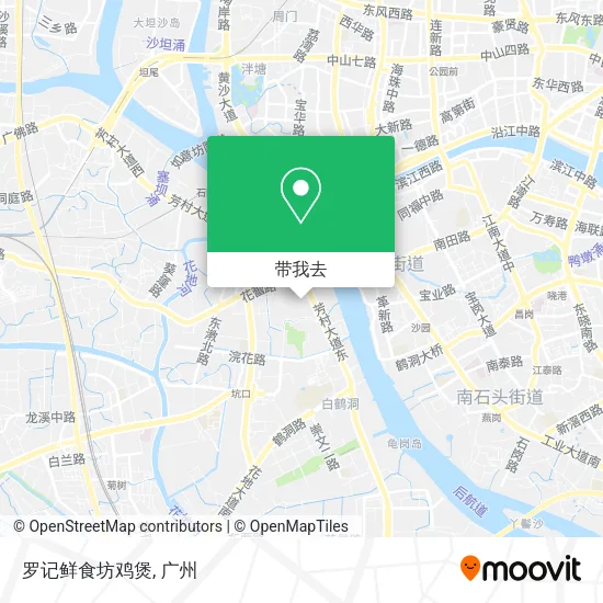罗记鲜食坊鸡煲地图