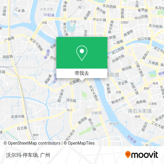 沃尔玛-停车场地图