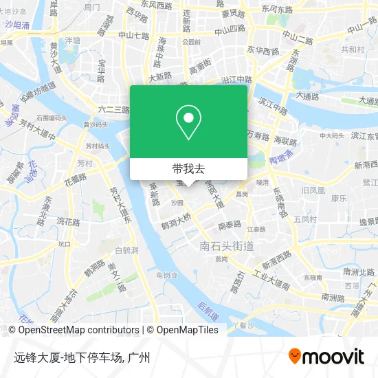 远锋大厦-地下停车场地图