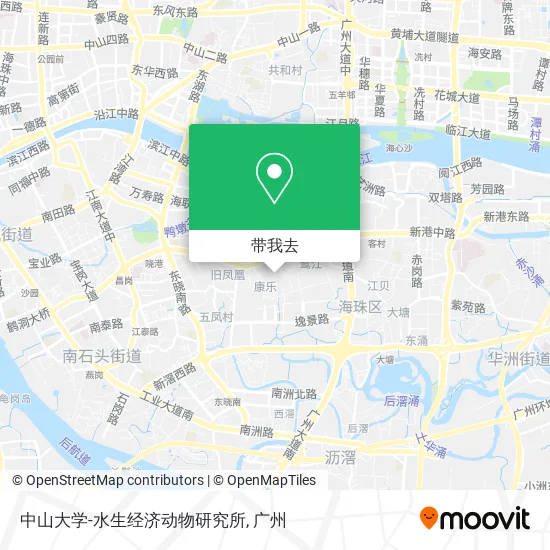中山大学-水生经济动物研究所地图