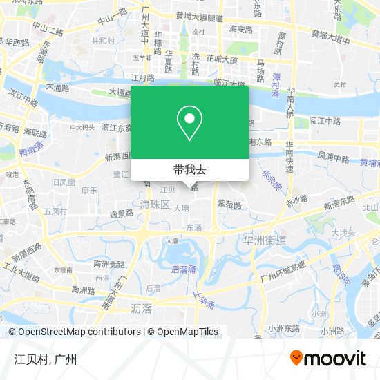 江贝村地图