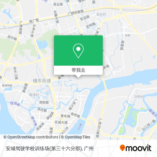 安城驾驶学校训练场(第三十六分部)地图