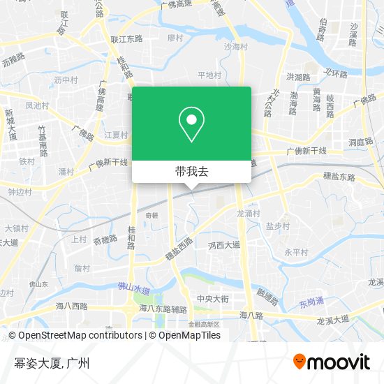 幂姿大厦地图